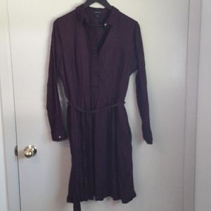 GORGEOUS PURPLE SHIRT DRESS